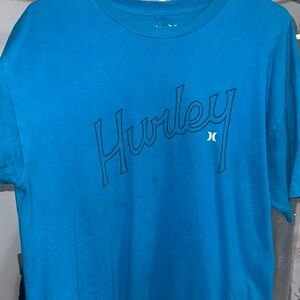 Hurley Teal Short Sleeve Men's Tee